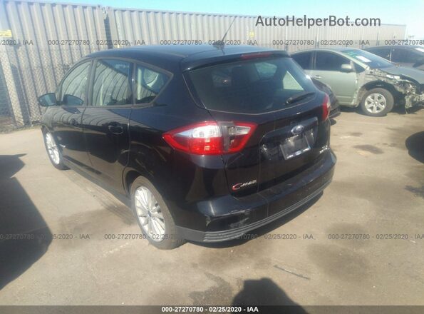 1FADP5AU8GL104696 2016 FORD C-MAX HYBRID Black Vista tres cuartos delantera izquierda