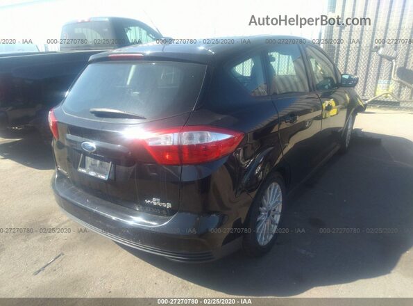 1FADP5AU8GL104696 2016 FORD C-MAX HYBRID Black Trasero izquierdo