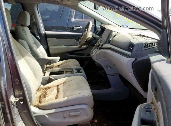 5FNRL6H89JB006264 2018 HONDA ODYSSEY Серый Вид спереди