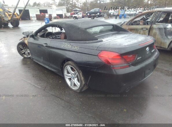 WBA6F3C53HD994789 2017 BMW 6 SERIES Black Rear left
