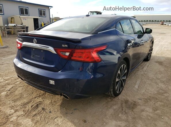 1N4AA6AP8GC403710 2016 NISSAN MAXIMA Blue Передня права чверть