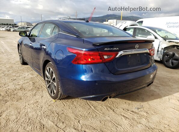 1N4AA6AP8GC403710 2016 NISSAN MAXIMA Blue Задня права чверть