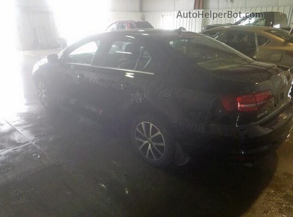 3VWDB7AJ8HM306459 2017 VOLKSWAGEN JETTA Черный Задняя правая четверть