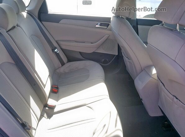 5NPE24AF1HH470675 2017 HYUNDAI SONATA Silver Vista trasera