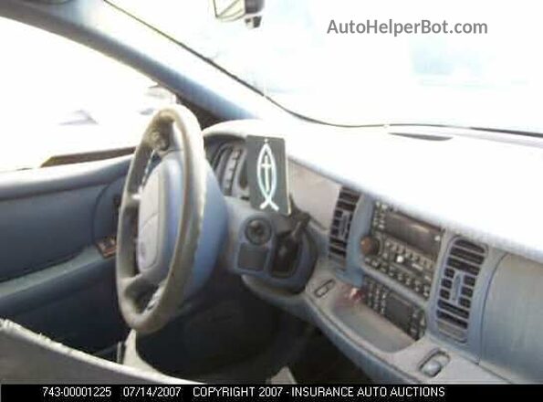 1G4CW52K4V4645012 1997 BUICK PARK AVENUE  Вид задніх сидінь