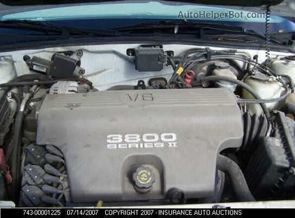 1G4CW52K4V4645012 1997 BUICK PARK AVENUE  Вид наклейки з VIN-кодом