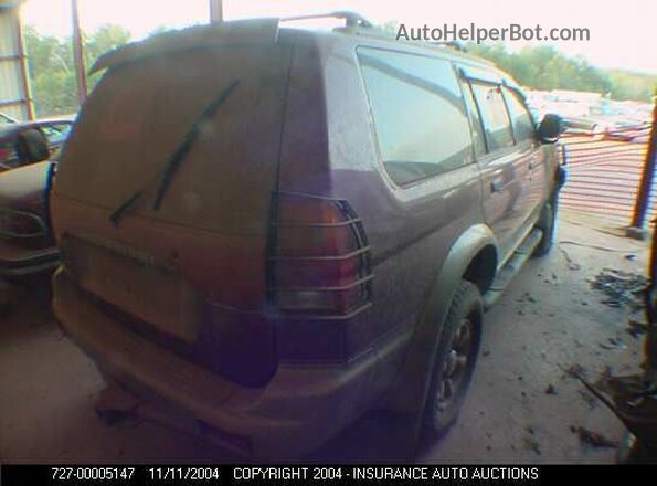 JA4LS31H7XP007102 1999 MITSUBISHI MONTERO SPORT  Вид салону спереду
