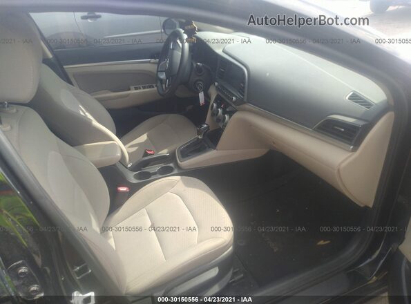 5NPD84LF8KH485236 2019 HYUNDAI ELANTRA Black Սալոնի դիմացի տեսք