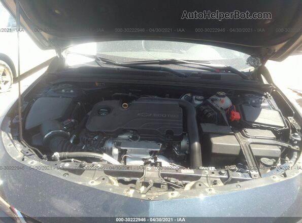 1G1ZB5ST1HF290286 2017 CHEVROLET MALIBU Navy Вид сзади