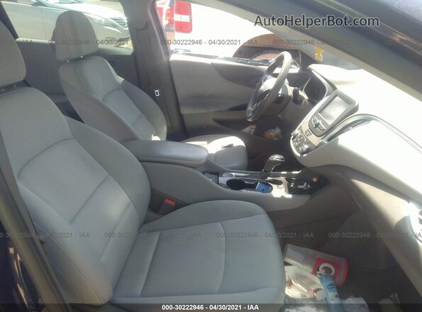 1G1ZB5ST1HF290286 2017 CHEVROLET MALIBU Navy Вид салона спереди