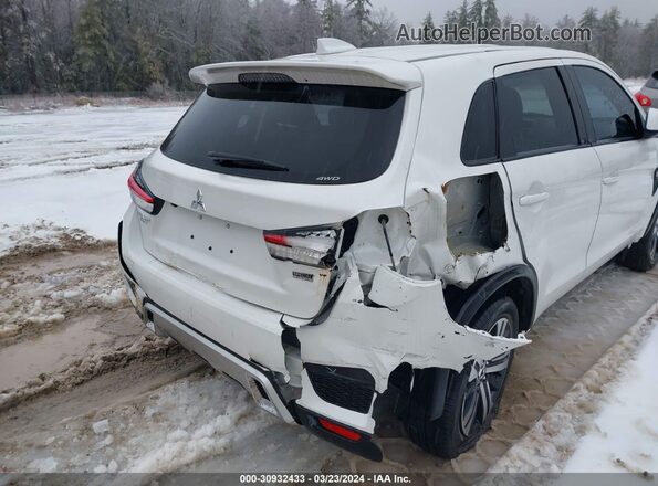 JA4AR3AU1LU007222 2020 MITSUBISHI OUTLANDER SPORT White Вид спереду