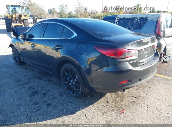 JM1GL1V52H1149547 2017 MAZDA CX-3 Black Trasero izquierdo