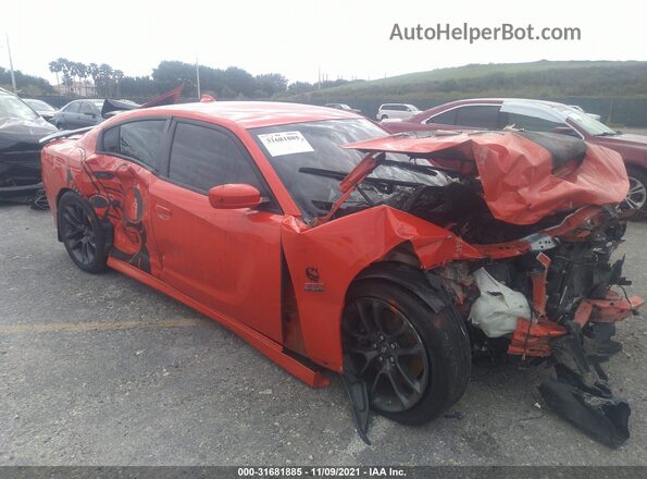 2C3CDXGJ9LH219407 2020 DODGE CHARGER Red Front view