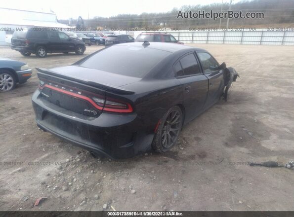 2C3CDXL91HH640105 2017 DODGE CHARGER Black უკანა მარჯვენა