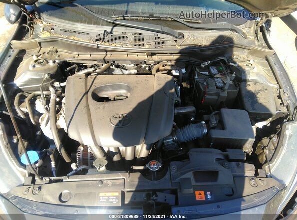 3MYDLBYV6HY195030 2017 TOYOTA YARIS IA Gray Vista trasera