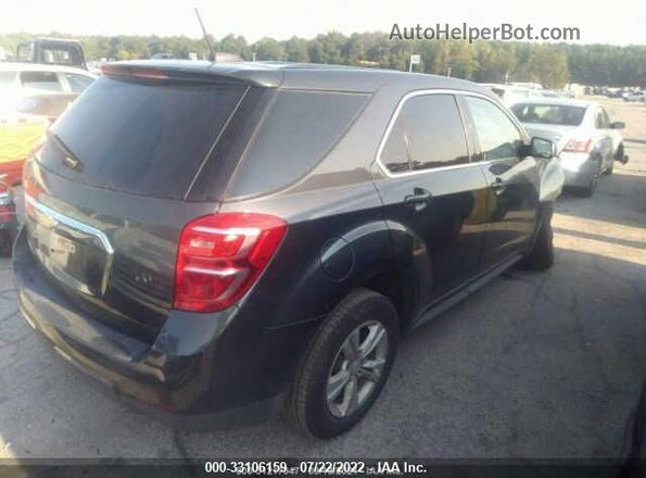 2GNALBEK7H1605321 2017 CHEVROLET EQUINOX Серый Задняя правая четверть
