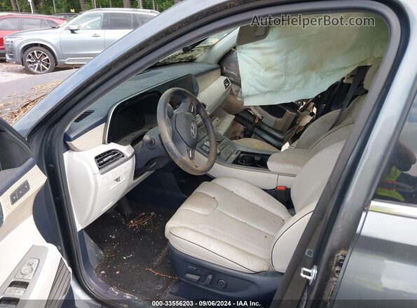 KM8R5DHE8MU231030 2021 HYUNDAI PALISADE Gray Front interior view