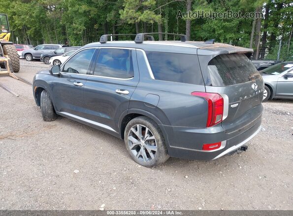 KM8R5DHE8MU231030 2021 HYUNDAI PALISADE Gray Rear left