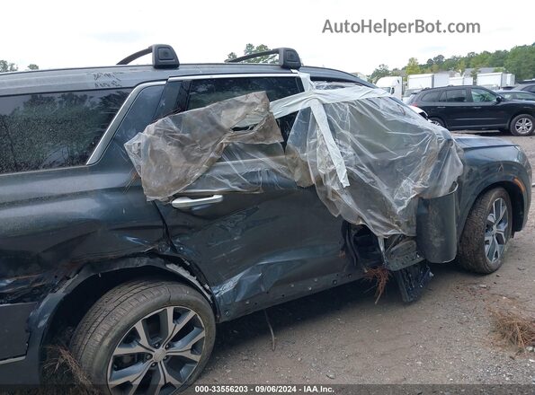 KM8R5DHE8MU231030 2021 HYUNDAI PALISADE Gray Front view