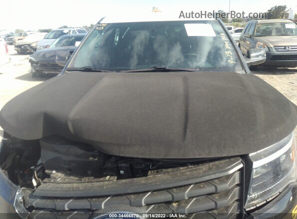 1FM5K8AR4KGA12234 2019 FORD POLICE INTERCEPTOR Black Вид ззаду