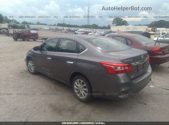 3N1AB7AP3KL618862 2019 NISSAN SENTRA  Tył lewy