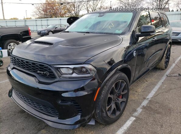 1C4SDJH94MC629920 2021 DODGE DURANGO Черный Передняя правая четверть