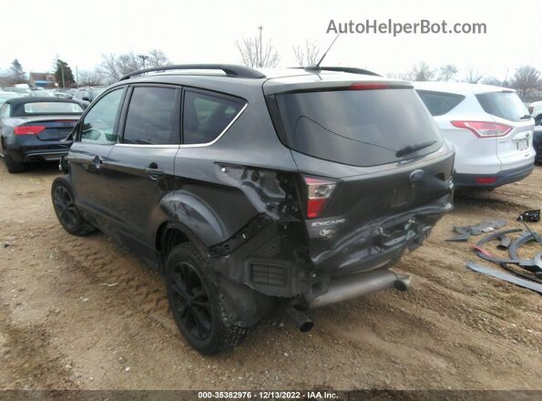 1FMCU9GD0JUC47538 2018 FORD ESCAPE Gray Tył lewy