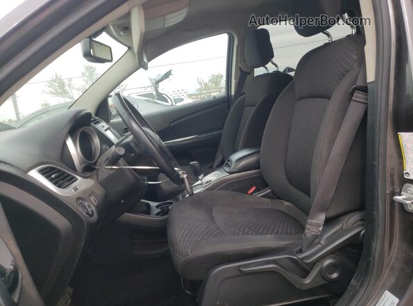 3C4PDDBG4HT654003 2017 DODGE JOURNEY Gray წინა სალონის ხედი