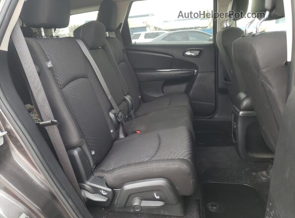 3C4PDDBG4HT654003 2017 DODGE JOURNEY Gray უკანა სალონის ხედი