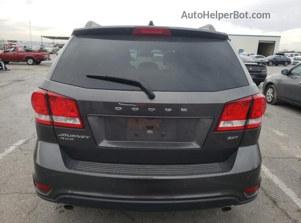 3C4PDDBG4HT654003 2017 DODGE JOURNEY Gray უკანა ხედი