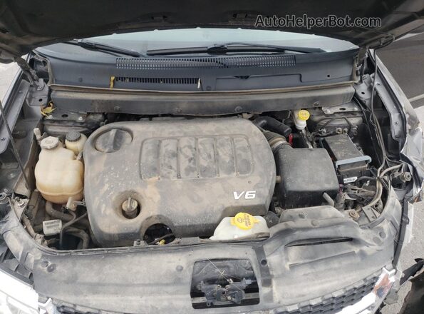 3C4PDDBG4HT654003 2017 DODGE JOURNEY Gray ძრავის განყოფილების ხედი