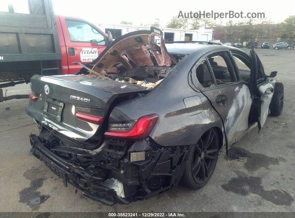 3MW49FF08P8D03722 2023 BMW 3 SERIES Черный Задняя правая четверть