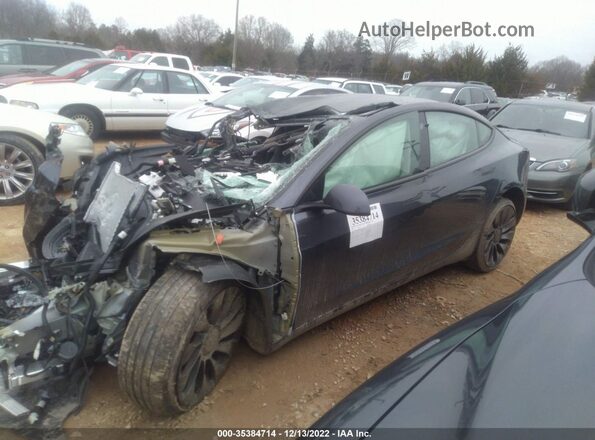 5YJ3E1EC3MF044203 2021 TESLA MODEL 3 Gray 