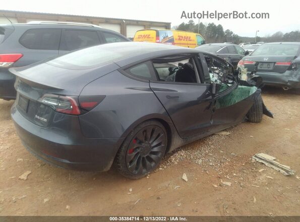 5YJ3E1EC3MF044203 2021 TESLA MODEL 3 Gray 