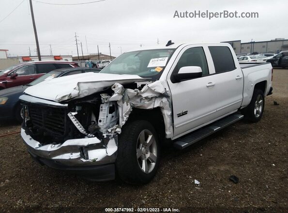 3GCPCREC5HG427887 2017 CHEVROLET SILVERADO Белый Передняя левая четверть