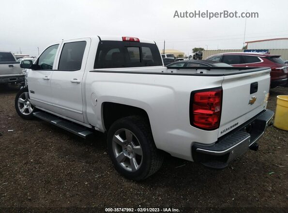 3GCPCREC5HG427887 2017 CHEVROLET SILVERADO Белый Задняя левая четверть