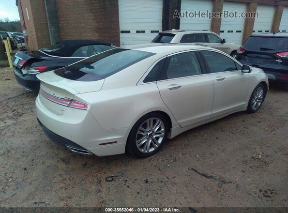 3LN6L2GK8GR633386 2016 LINCOLN MKZ Кремовый Задняя правая четверть