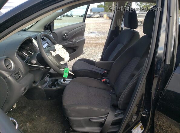 3N1CN7AP4KL851441 2019 NISSAN VERSA Black Սալոնի դիմացի տեսք