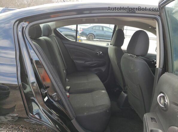 3N1CN7AP4KL851441 2019 NISSAN VERSA Black Հետևի նստատեղերի տեսք