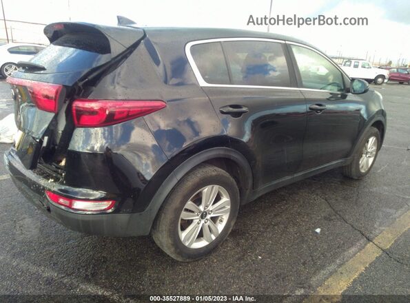 KNDPM3AC7H7108874 2017 KIA SPORTAGE Black უკანა მარჯვენა