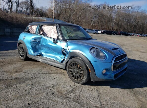 WMWXP7C51K2A54375 2019 MINI COOPER Blue 