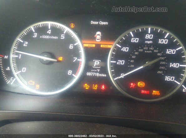 19UDE2F74HA010475 2017 ACURA ILX Black Widok tylnych siedzeń