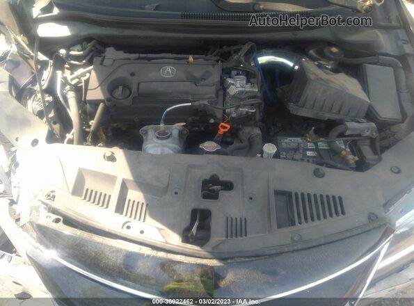 19UDE2F74HA010475 2017 ACURA ILX Black Widok z tyłu
