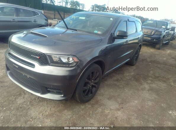 1C4SDJCT3KC626779 2019 DODGE DURANGO Gray Передня ліва чверть