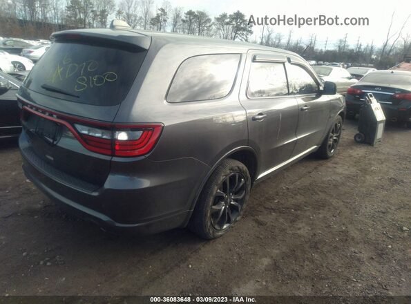 1C4SDJCT3KC626779 2019 DODGE DURANGO Gray Задня права чверть