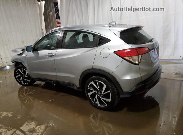 3CZRU6H10KG707622 2019 HONDA HR-V Silver Tył lewy