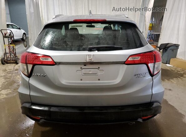 3CZRU6H10KG707622 2019 HONDA HR-V Silver Widok z tyłu