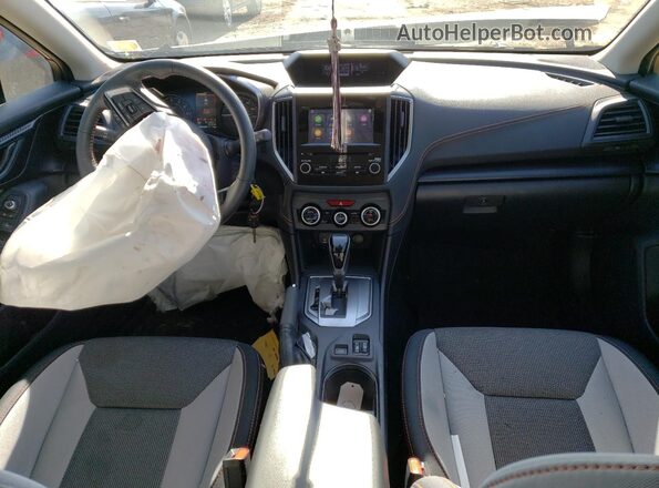 JF2GTAPC0N8241384 2022 SUBARU CROSSTREK Charcoal Dashboard view