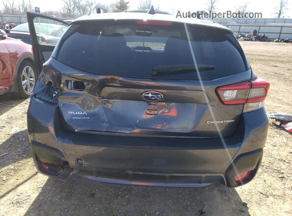 JF2GTAPC0N8241384 2022 SUBARU CROSSTREK Charcoal Rear view