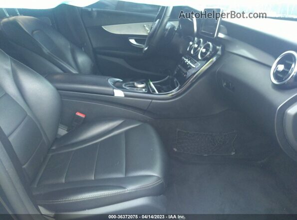 55SWF4JB7JU249655 2018 MERCEDES-BENZ C-CLASS Black Սալոնի դիմացի տեսք